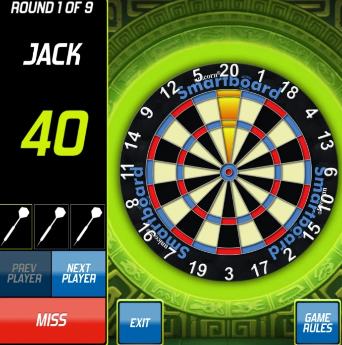 Interactive Darts